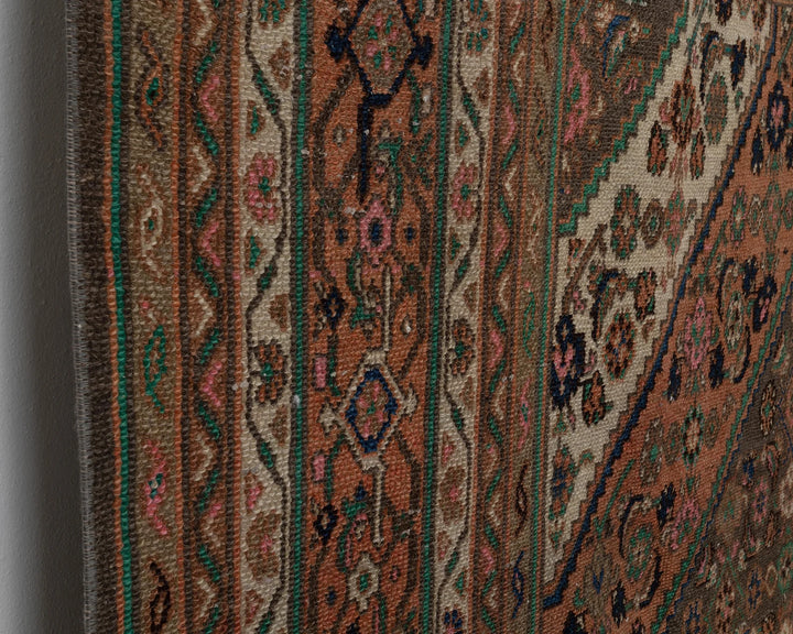 Multicolor Turkish Oushak Rug 9' 1" x 12' 5" Hand-Knotted | No. VR51125