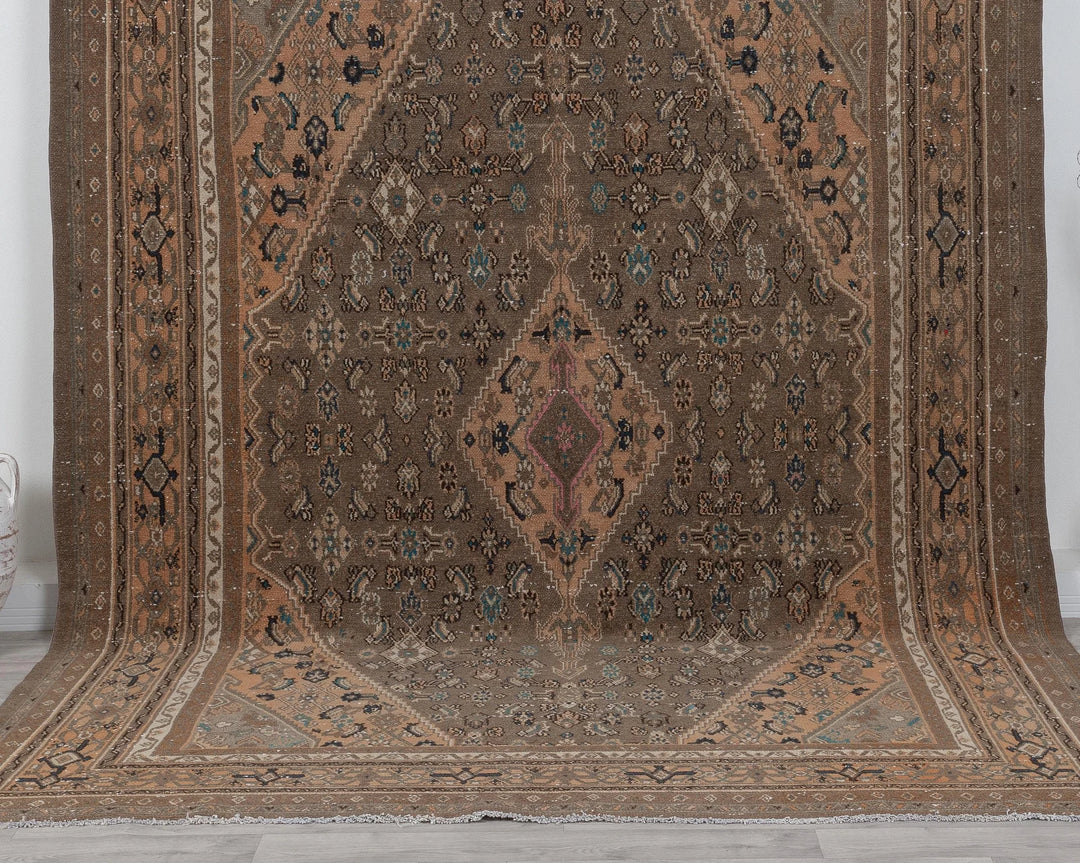 Multicolor Turkish Oushak Rug 7' 10" x 10' 2" Hand-Knotted | No. VR51147