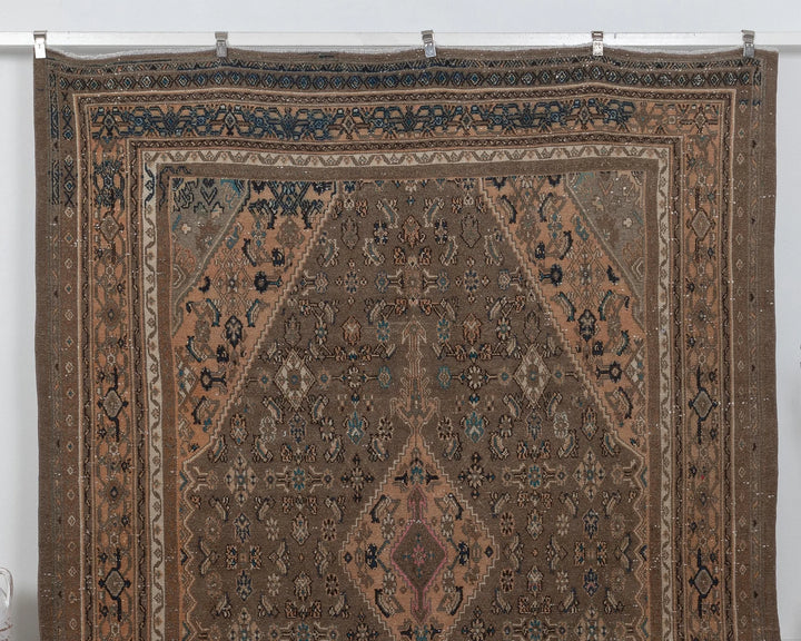 Multicolor Turkish Oushak Rug 7' 10" x 10' 2" Hand-Knotted | No. VR51147