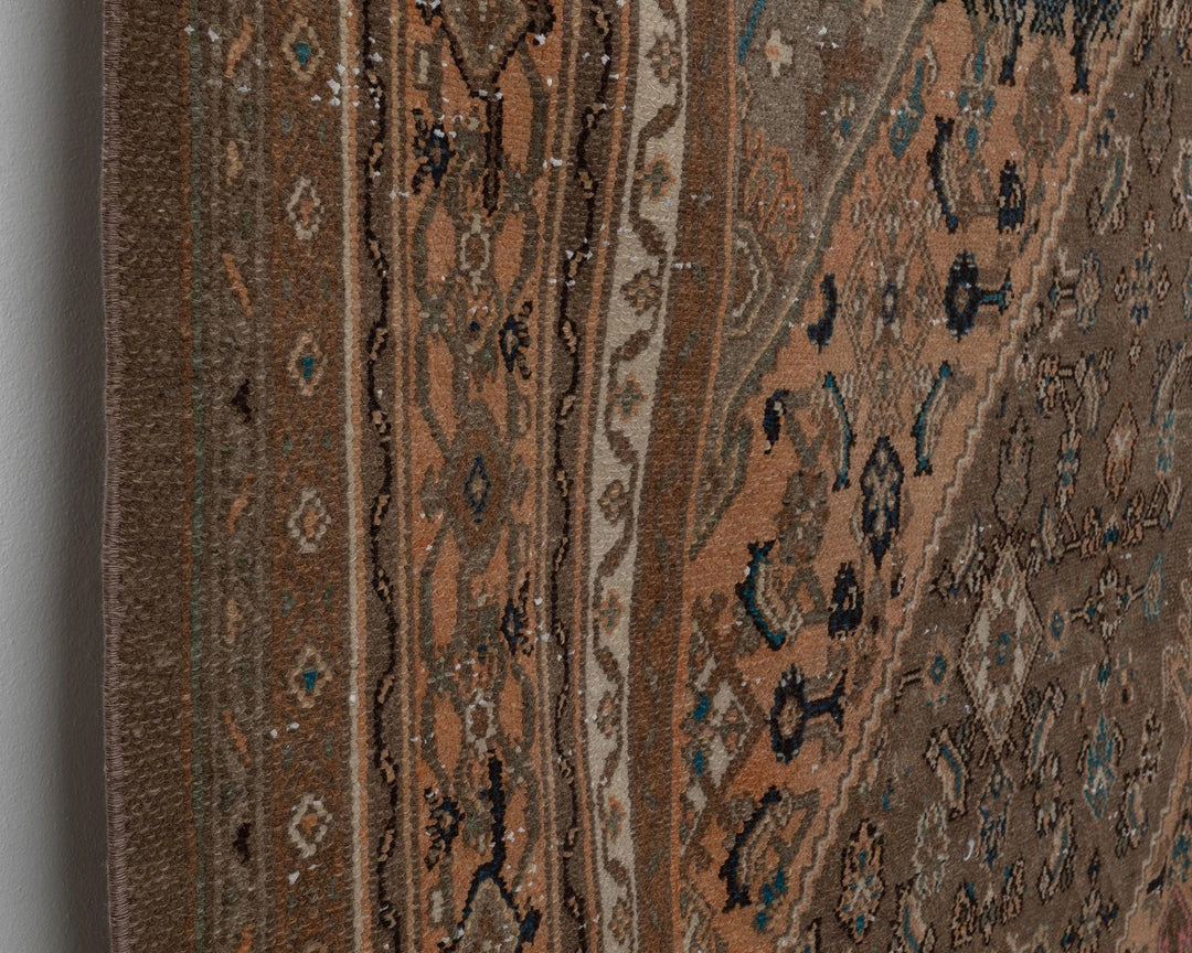 Multicolor Turkish Oushak Rug 7' 10" x 10' 2" Hand-Knotted | No. VR51147