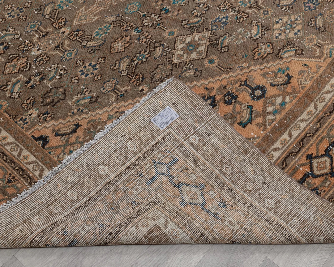 Multicolor Turkish Oushak Rug 7' 10" x 10' 2" Hand-Knotted | No. VR51147