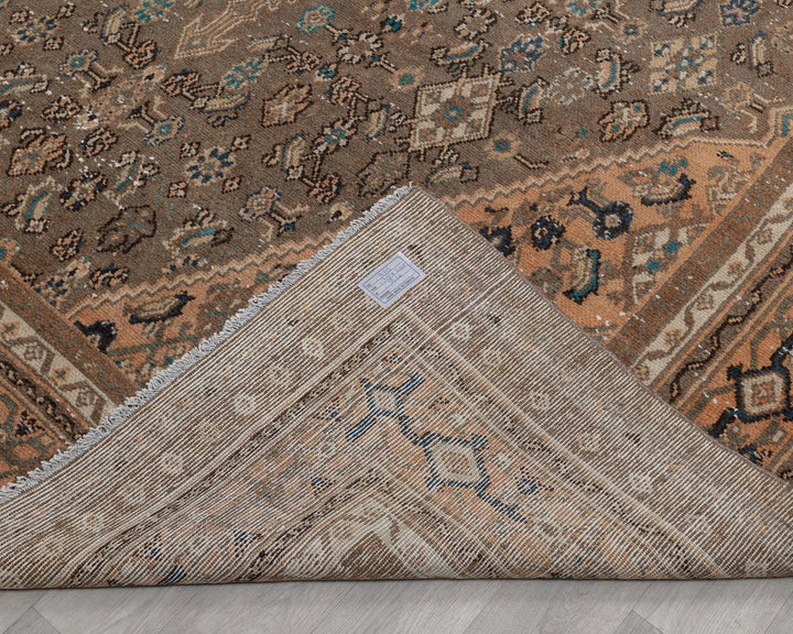 Multicolor Turkish Oushak Rug 7' 10" x 10' 2" Hand-Knotted | No. VR51147