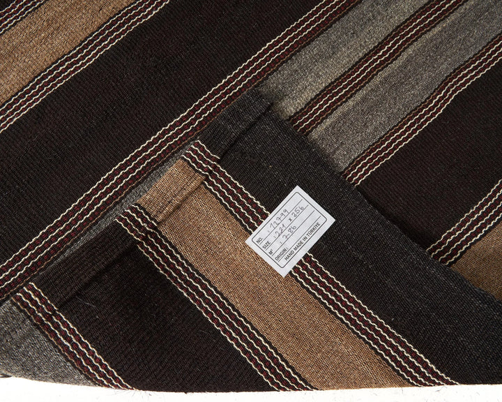 Multicolor Turkish Kilim Rug 7' 2" x 11' 8" Flat-Weave | No. VR51221