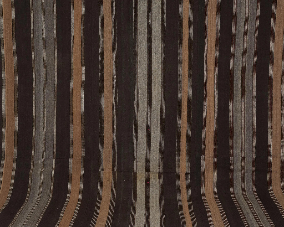 Multicolor Turkish Kilim Rug 7' 2" x 11' 8" Flat-Weave | No. VR51221