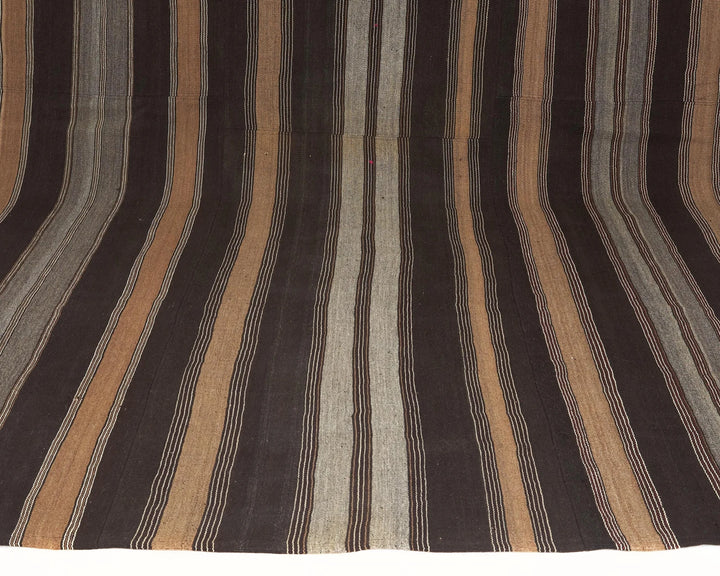 Multicolor Turkish Kilim Rug 7' 2" x 11' 8" Flat-Weave | No. VR51221
