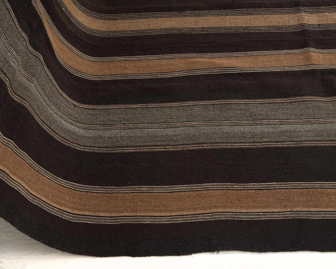 Multicolor Turkish Kilim Rug 7' 2" x 11' 8" Flat-Weave | No. VR51221