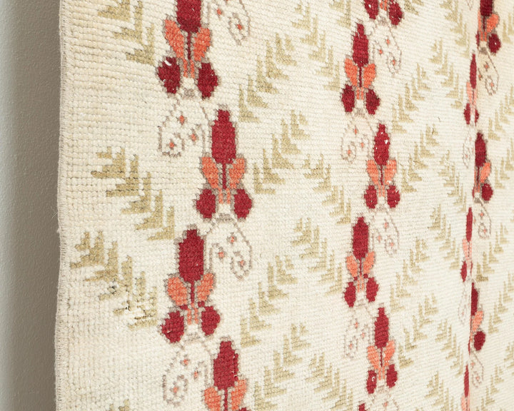 Multicolor Turkish Oushak Rug 5'1" x 8'7" Hand-Knotted | No. VR51258