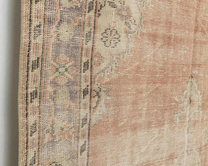 Multicolor Turkish Oushak Rug 5' 5" x 9' 5" Hand-Knotted | No. VR51548
