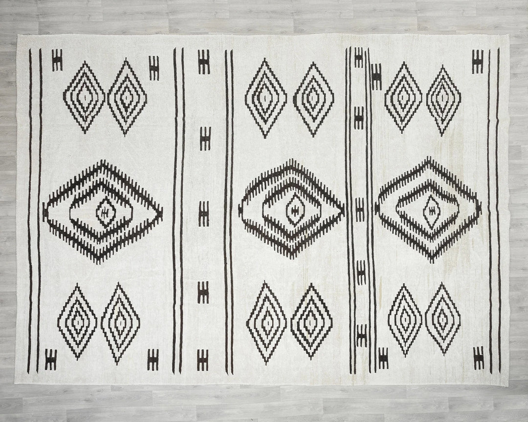 Black Kilim Rug 10' x 13' | No. VR51637