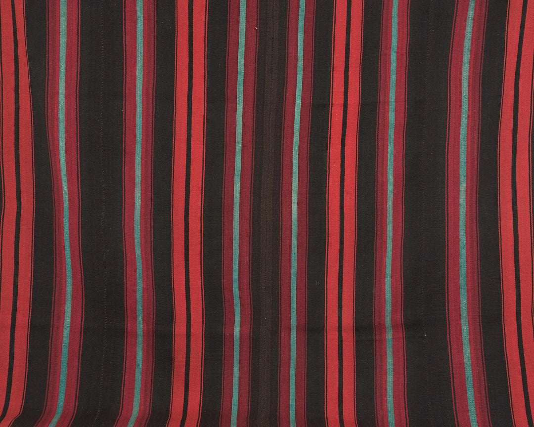 Multicolor Turkish Kilim Rug 11' 2" x 6' 11" Flat-Weave | No. VR51809