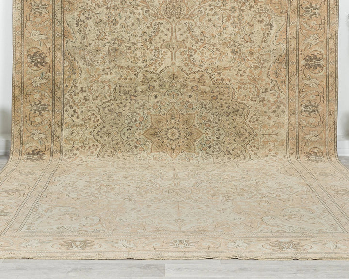 Multicolor Turkish Oushak Rug 8' x 12' 5" Hand-Knotted | No. VR51928