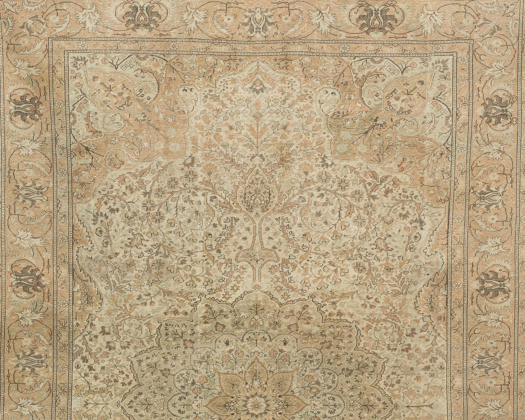 Multicolor Turkish Oushak Rug 8' x 12' 5" Hand-Knotted | No. VR51928