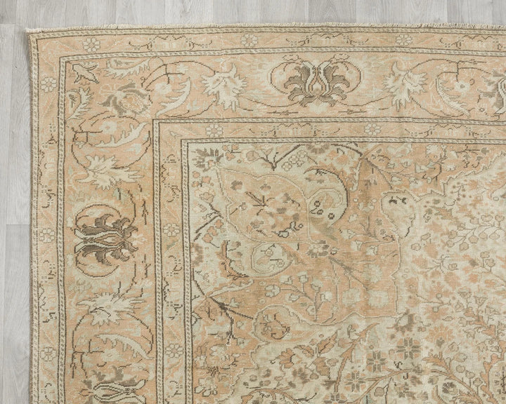 Multicolor Turkish Oushak Rug 8' x 12' 5" Hand-Knotted | No. VR51928