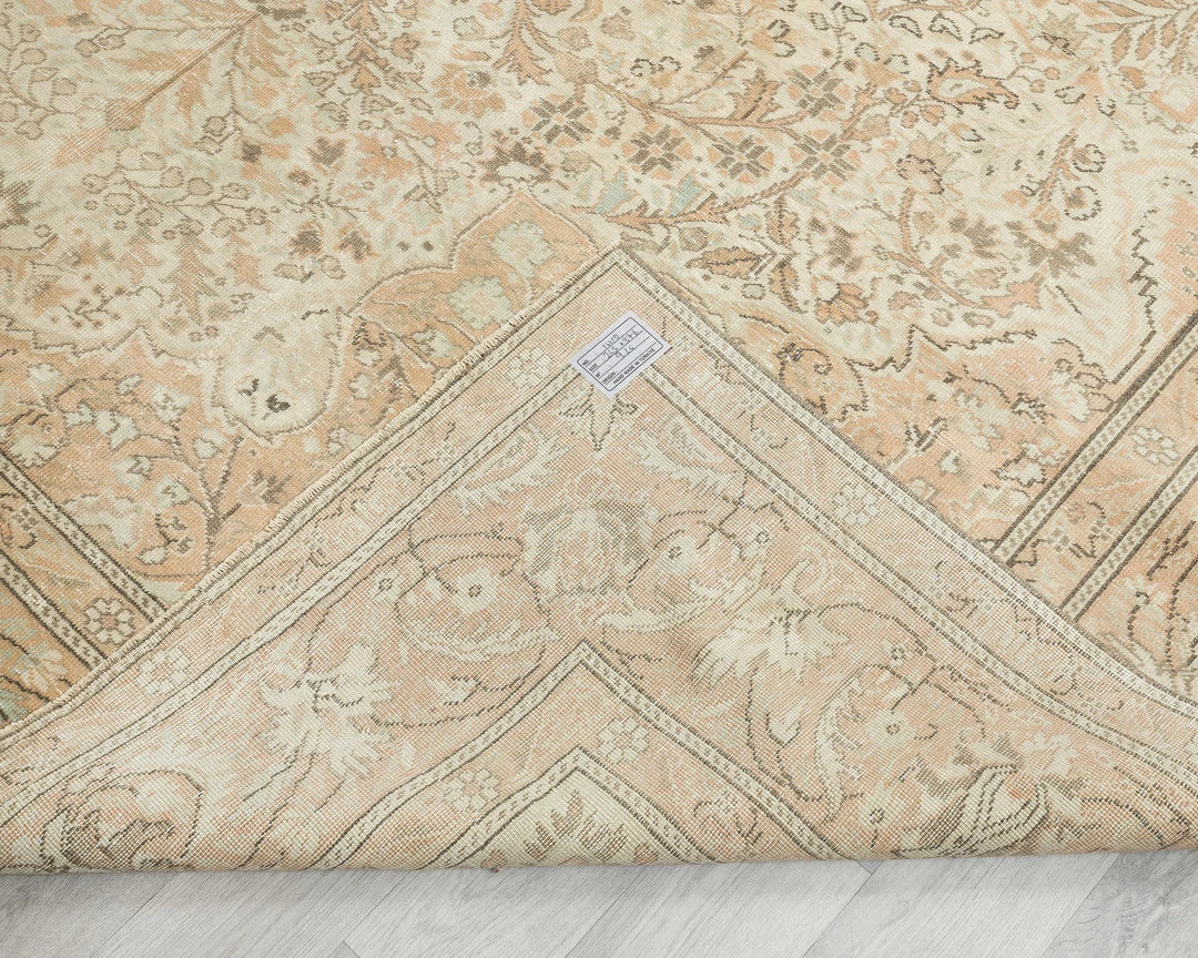 Multicolor Turkish Oushak Rug 8' x 12' 5" Hand-Knotted | No. VR51928