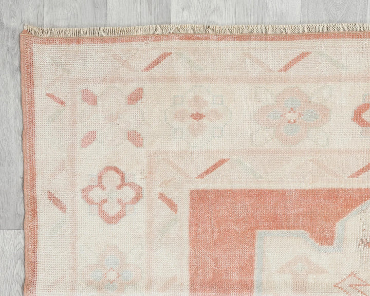 Multicolor Turkish Oushak Rug 5' x 7' 8" Hand-Knotted | No. VR51979