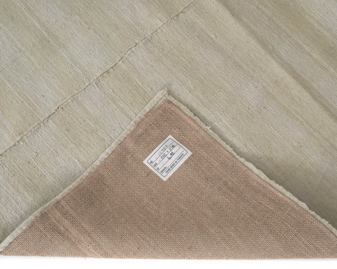 Beige Turkish Oushak Rug 5' 10" x 9' 1" Hand-Knotted | No. VR52073