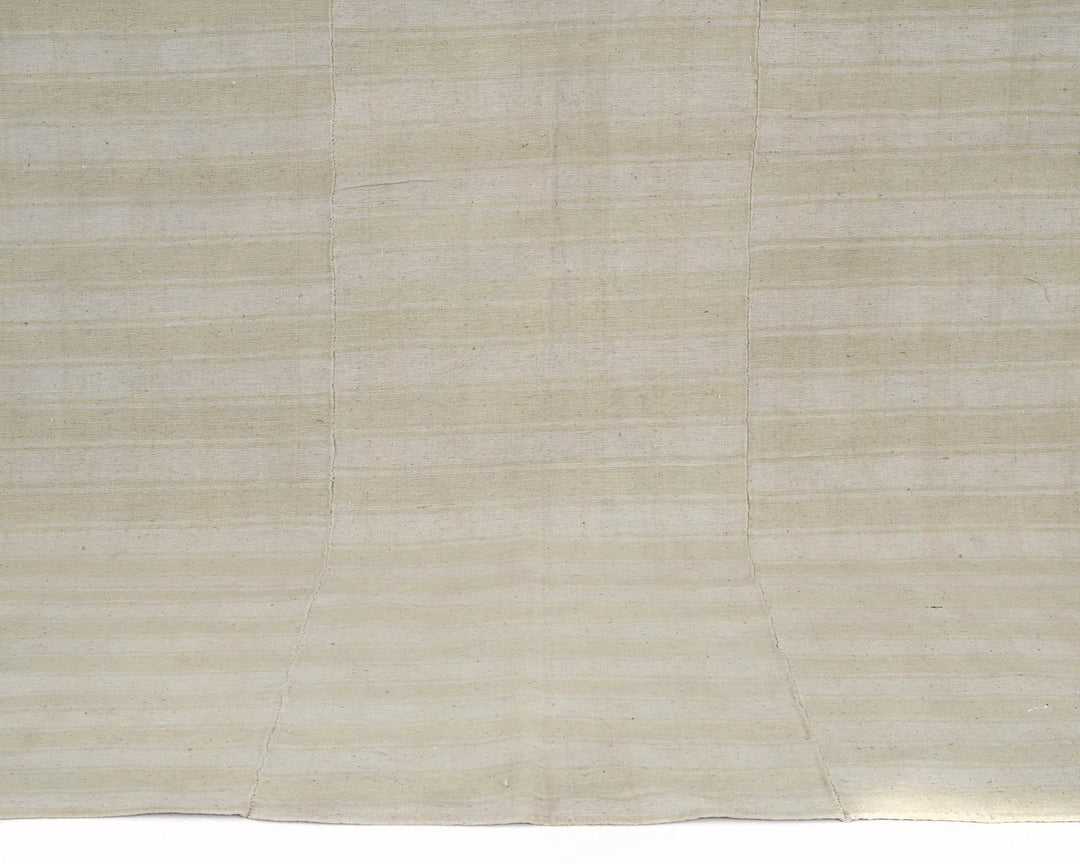 Beige Turkish Oushak Rug 5' 10" x 9' 1" Hand-Knotted | No. VR52073