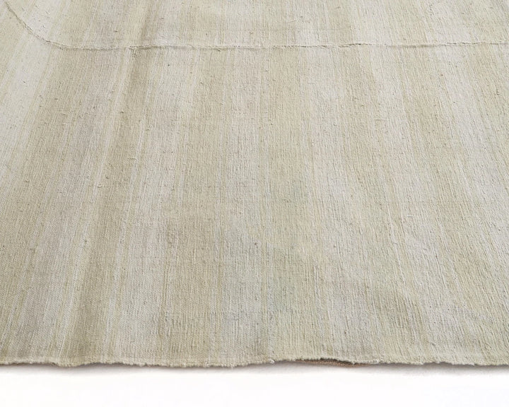 Beige Turkish Oushak Rug 5' 10" x 9' 1" Hand-Knotted | No. VR52073
