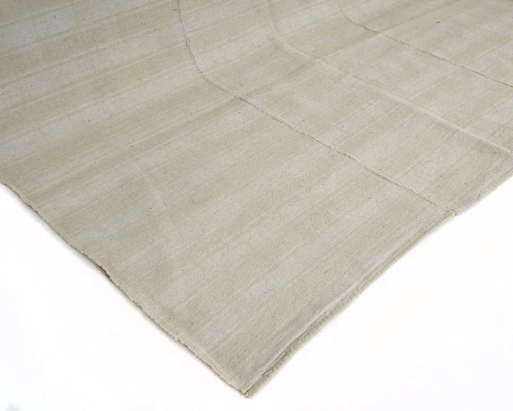 Beige Turkish Oushak Rug 5' 10" x 9' 1" Hand-Knotted | No. VR52073