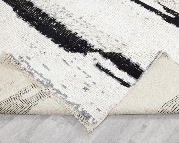 Black Vintage Turkish Rug 7' 7" x 11' 5" | No. VR52589