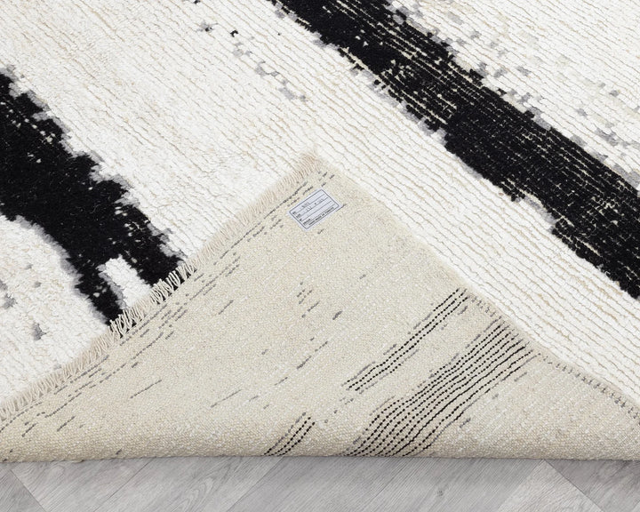 Black Vintage Turkish Rug 7' 7" x 11' 5" | No. VR52589