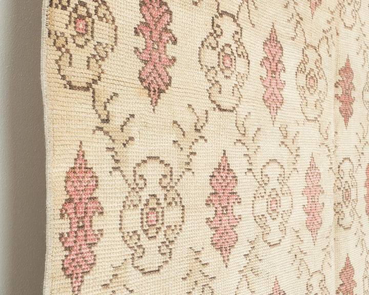 Multicolor Turkish Oushak Rug 4'10" x 8'5" Hand-Knotted | No. VR52752