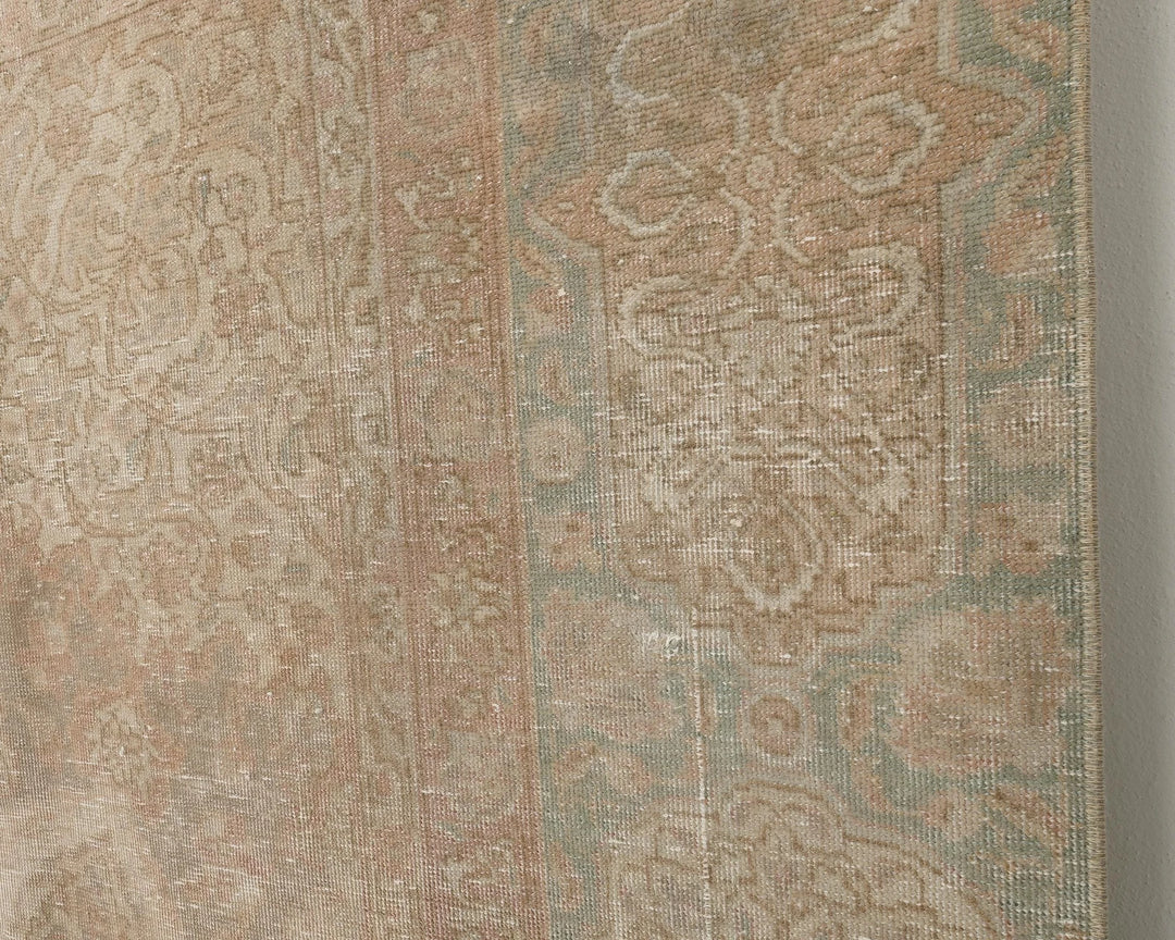 Multicolor Turkish Oushak Rug 9' x 15' 4" Hand-Knotted | No. VR52880