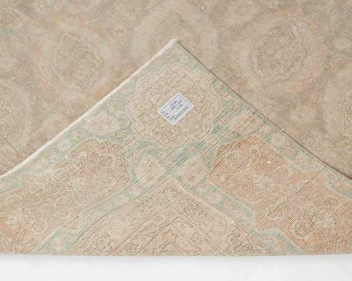 Multicolor Turkish Oushak Rug 9' x 15' 4" Hand-Knotted | No. VR52880