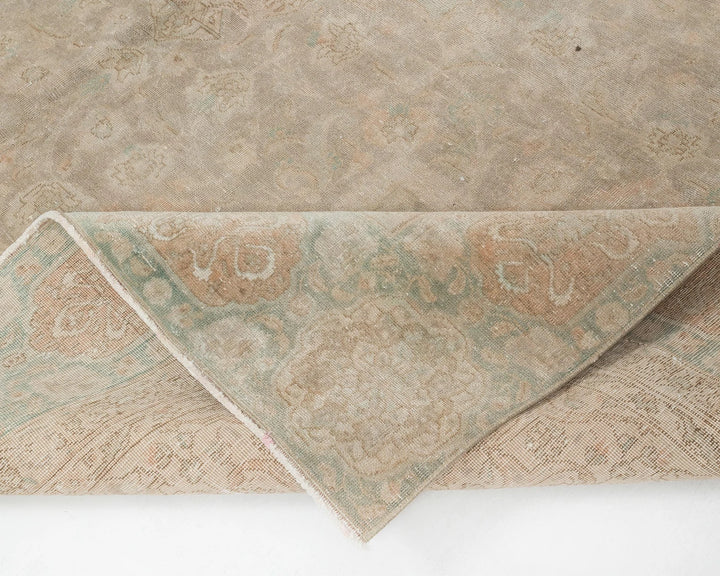 Multicolor Turkish Oushak Rug 9' x 15' 4" Hand-Knotted | No. VR52880