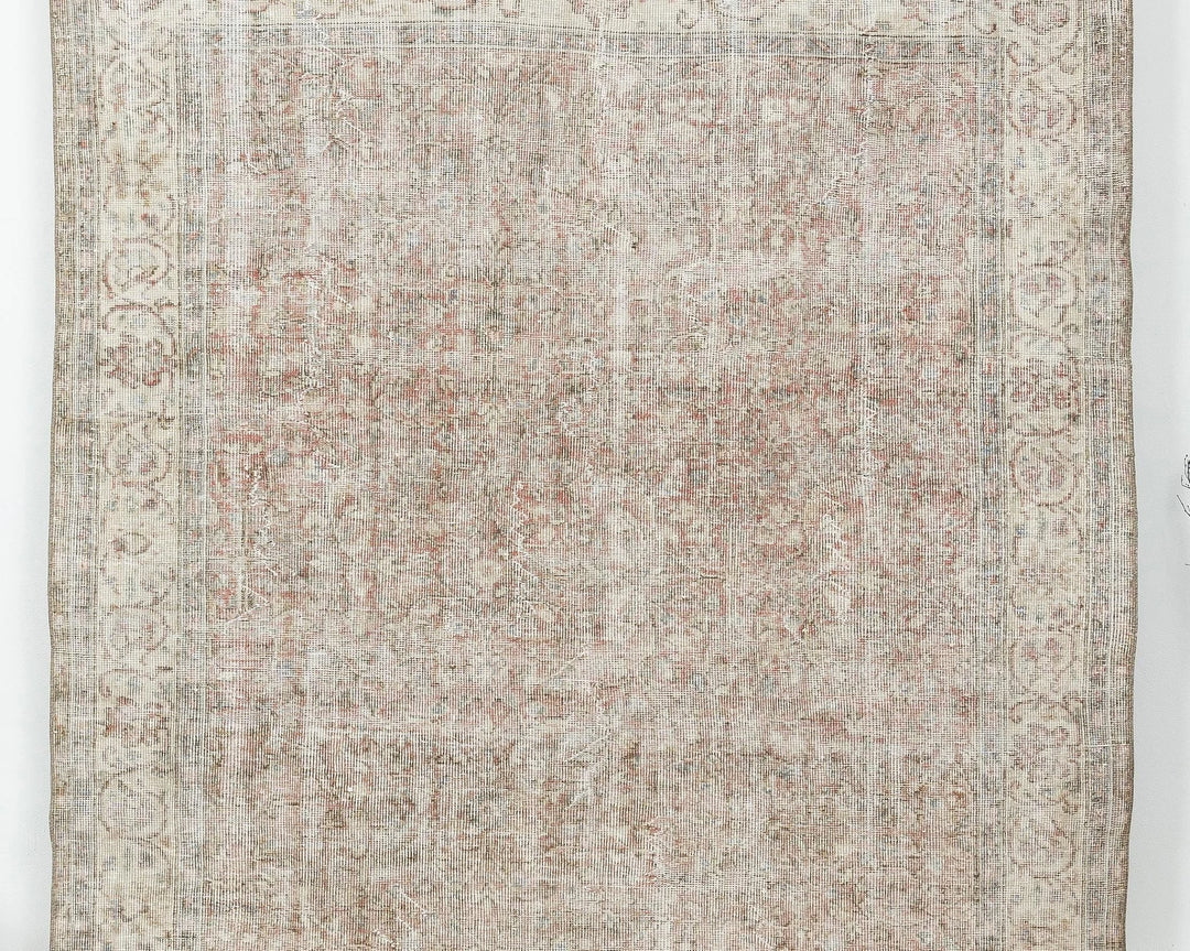 Multicolor Turkish Oushak Rug 6' 1" x 10' Hand-Knotted | No. VR53495