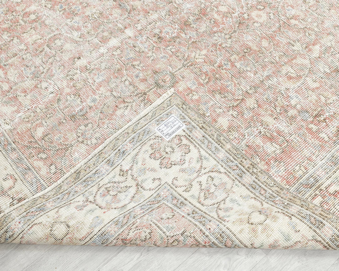 Multicolor Turkish Oushak Rug 6' 1" x 10' Hand-Knotted | No. VR53495