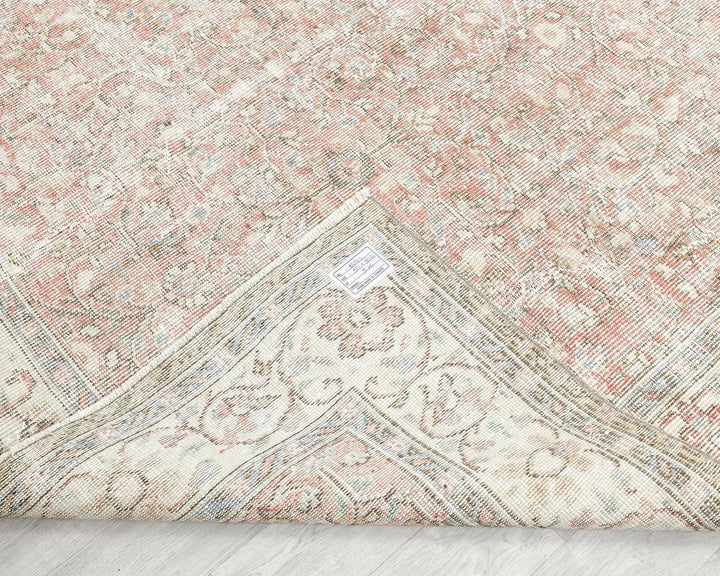 Multicolor Turkish Oushak Rug 6' 1" x 10' Hand-Knotted | No. VR53495