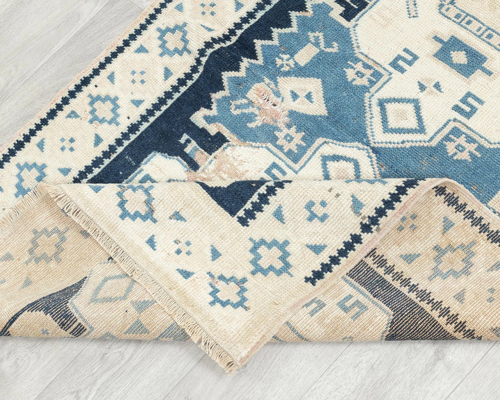 Multicolor Turkish Oushak Rug 2'10" x 4'7" Hand-Knotted | No. VR53951