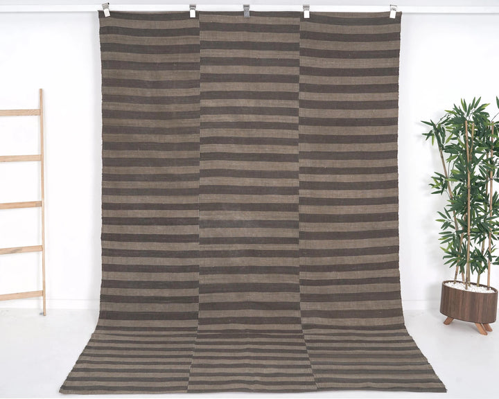 Multicolor Turkish Kilim Rug 6'1" x 9'5" Flat-Weave | No. VR54080