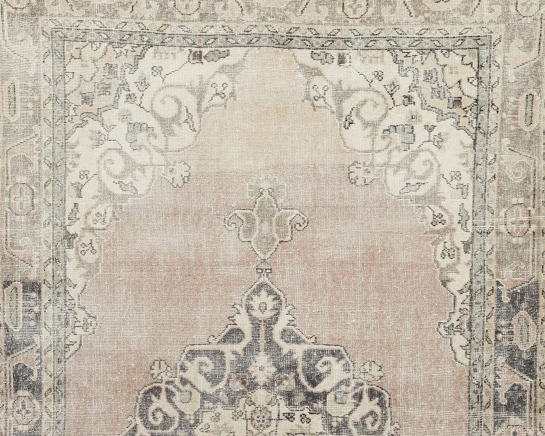 Multicolor Turkish Oushak Rug 10' 3" x 6' Hand-Knotted | No. VR54120