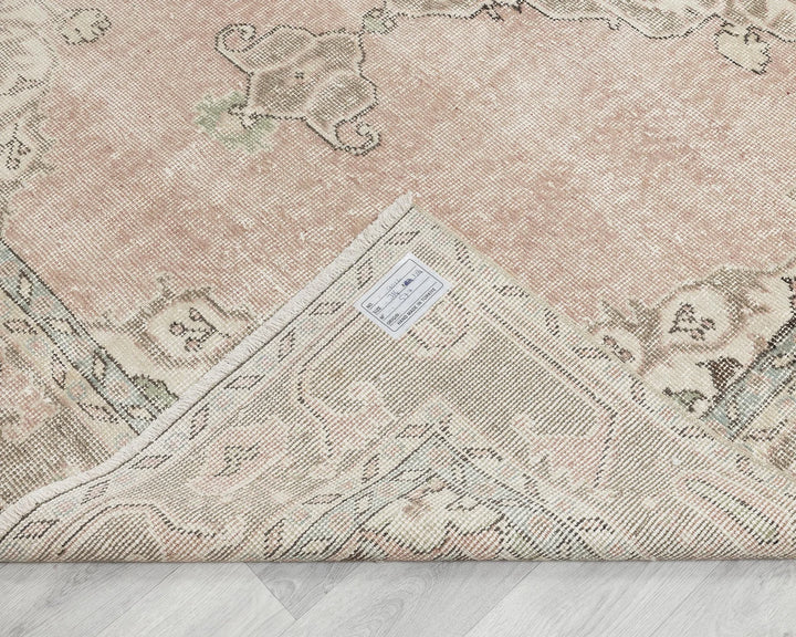 Multicolor Turkish Oushak Rug 10' 3" x 6' Hand-Knotted | No. VR54120