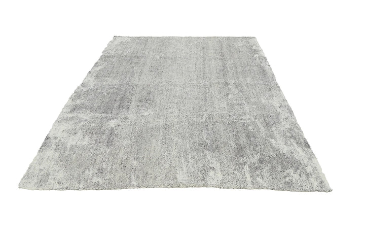 Gray Turkish Kilim Rug 6'5" x 8'10" Flat-Weave | No. VR54312