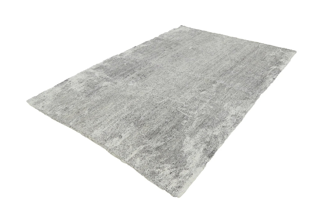 Gray Turkish Kilim Rug 6'5" x 8'10" Flat-Weave | No. VR54312