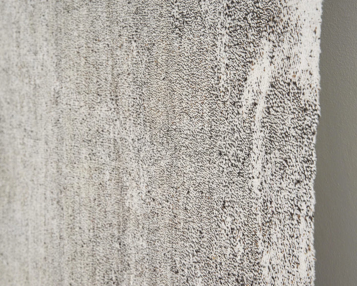 Gray Turkish Kilim Rug 6'5" x 8'10" Flat-Weave | No. VR54312
