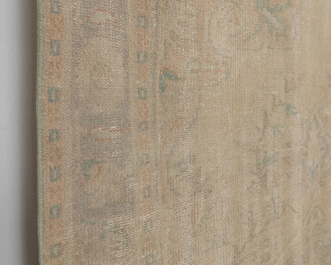 Multicolor Turkish Oushak Rug 5'11" x 9'6" Hand-Knotted | No. VR54318