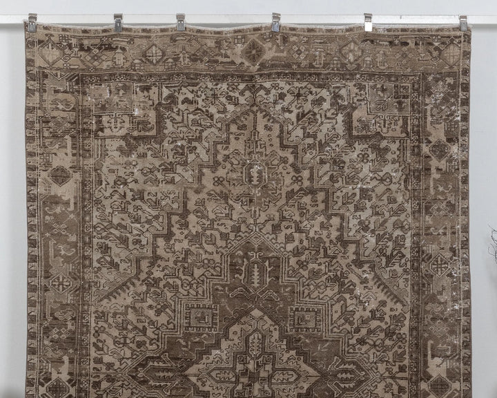 Multicolor Turkish Oushak Rug 6' 11" x 10' 5" Hand-Knotted | No. VR54550