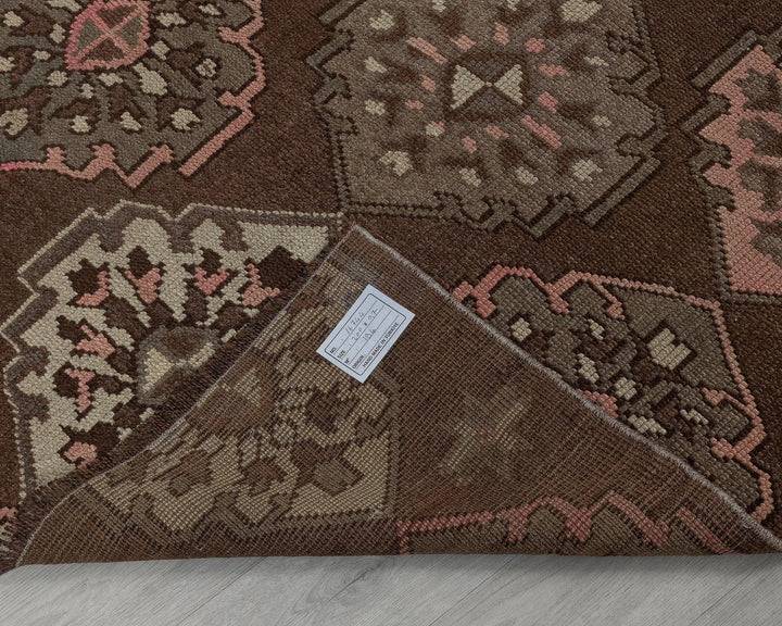 Multicolor Turkish Oushak Rug 3' 2" x 6' 7" Hand-Knotted view 10