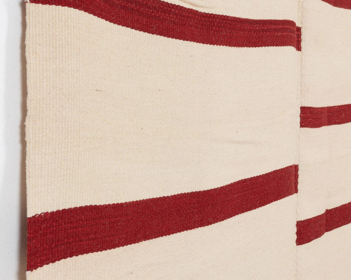 Red Turkish Kilim Rug 10' 1" x 13' 2" Flat-Weave | No. VR54607