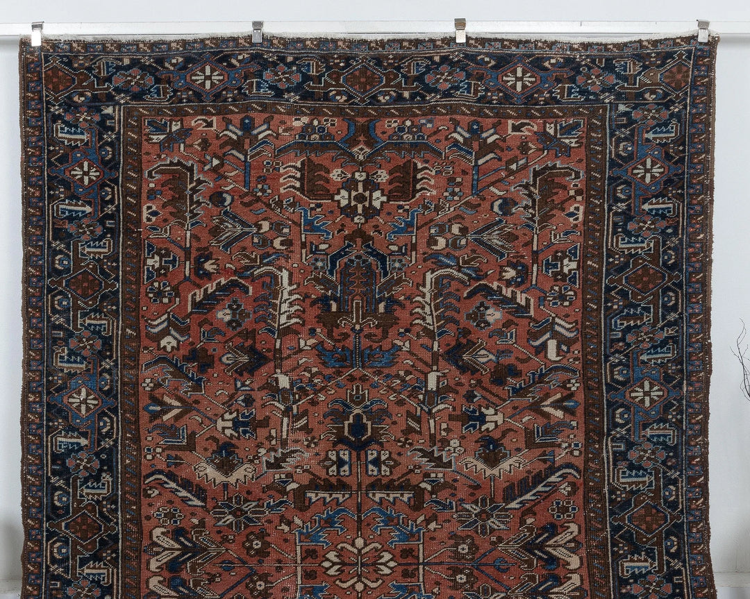 Red Oushak Rug 7' 10" x 10' 7" | No. VR54984