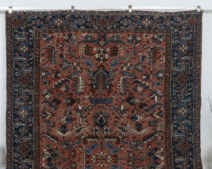 Red Oushak Rug 7' 10" x 10' 7" | No. VR54984