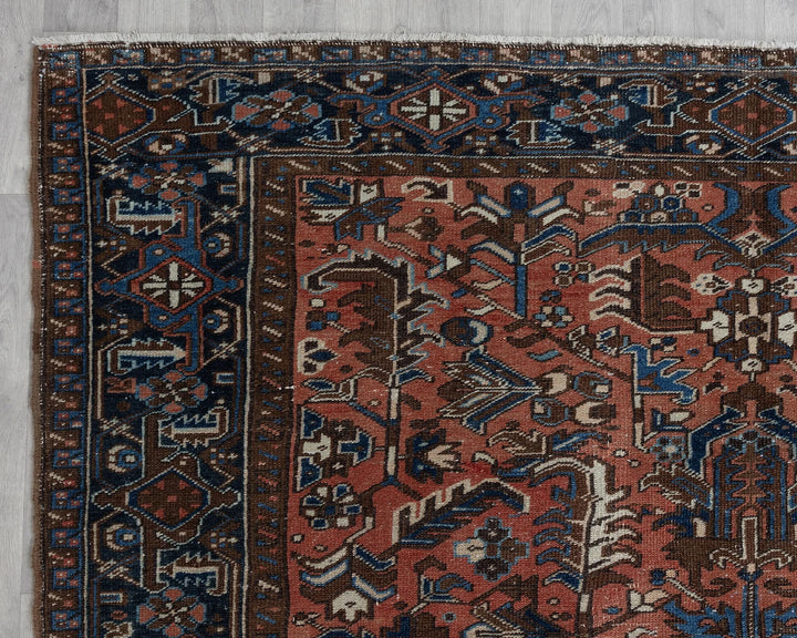 Red Oushak Rug 7' 10" x 10' 7" | No. VR54984