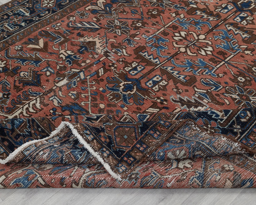 Red Oushak Rug 7' 10" x 10' 7" | No. VR54984