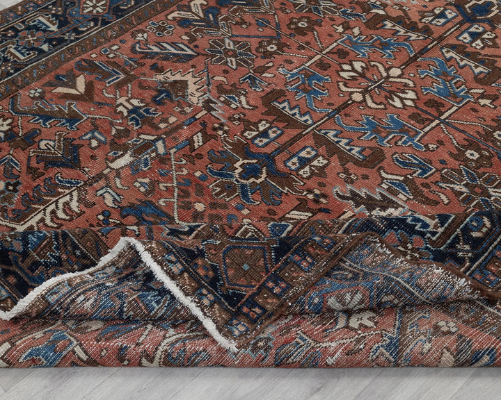 Red Oushak Rug 7' 10" x 10' 7" | No. VR54984