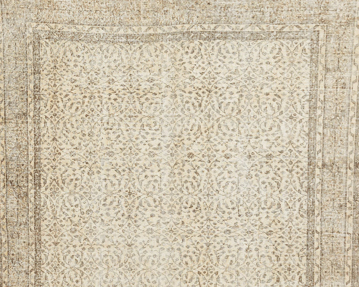 Multicolor Turkish Oushak Rug 6'7" x 9'2" Hand-Knotted | No. VR55127