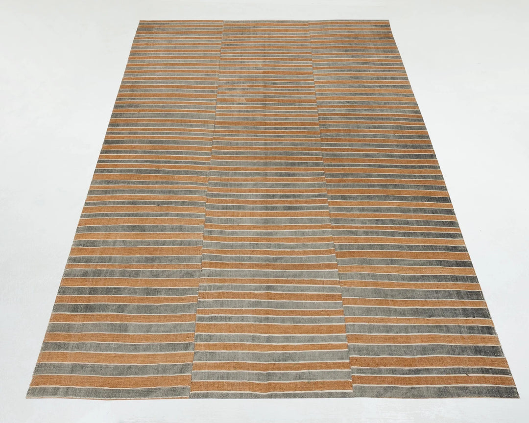 Multicolor Turkish Kilim Rug 7' 10" x 5' 4" Flat-Weave | No. VR55228